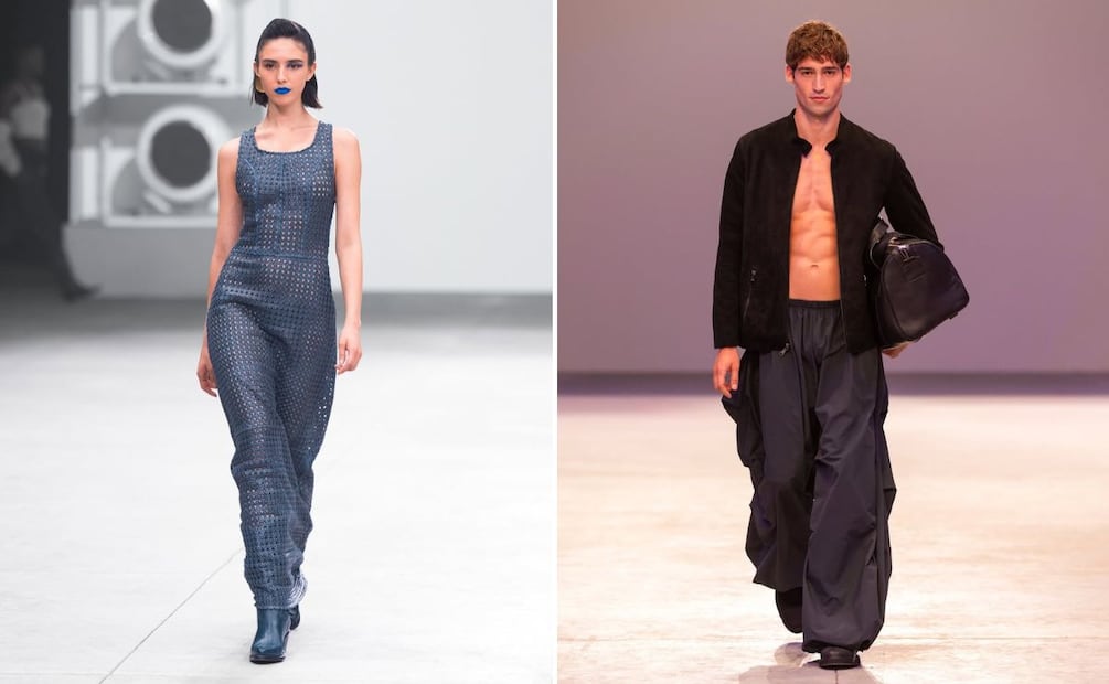 Desfiles de Bernarda y Vardo en la semana de la moda celebrada en octubre de 2025. Foto: Instagram @fashionweekmx