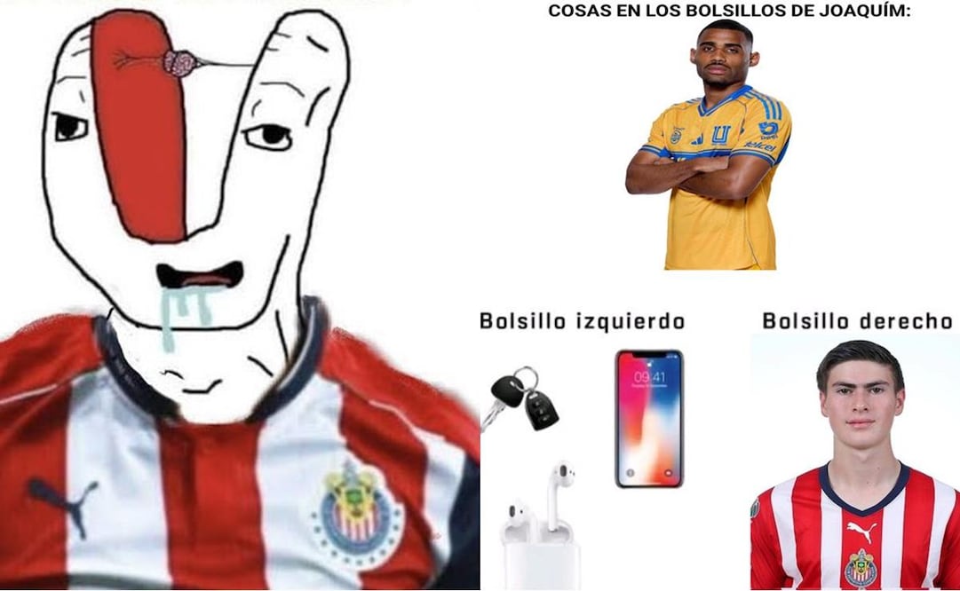 Memes del Tigres vs Chivas / Foto: Especial