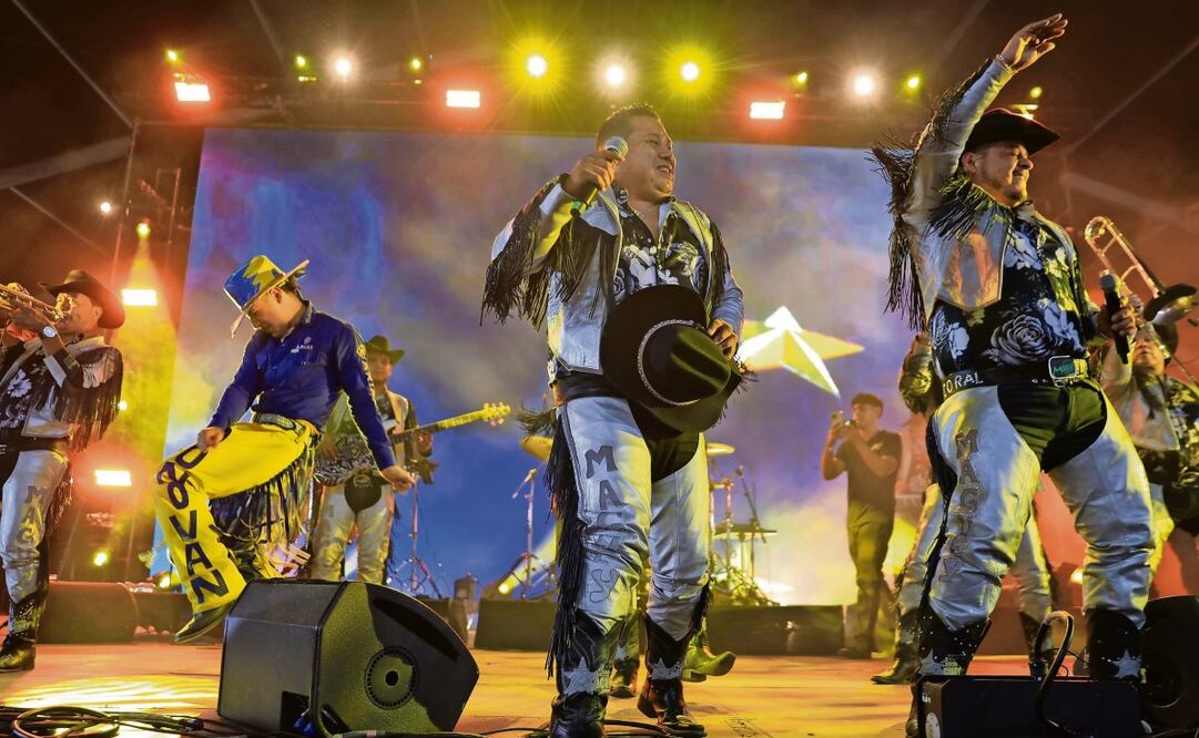 La Banda Maguey fue una de las agrupaciones más aplaudidas por los asistentes; los músicos se presentaron en el escenario Little Caesars. Foto: Fernanda Rojas / EL UNIVERSAL
