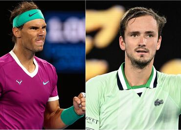 Rafael Nadal y Daniil Medvedev disputarán la final del Abierto de Australia