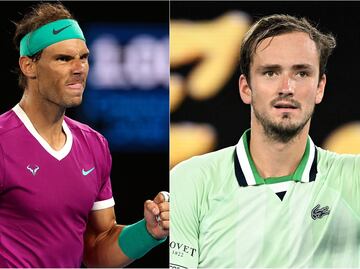 Rafael Nadal y Daniil Medvedev disputarán la final del Abierto de Australia