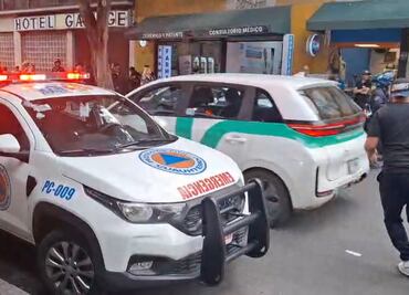 Asaltan a mujer extranjera al bajar de taxi en el Centro tras cambiar divisas en el AIFA; presuntos responsables habrían huido en Metro