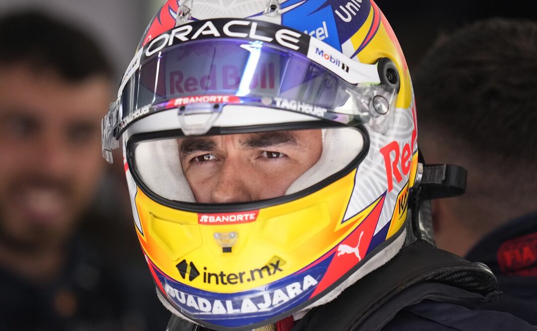 Sergio Pérez previo a una carrera de la Fórmula 1 - FOTO: AP