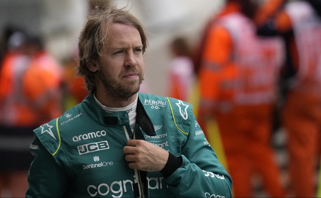 Sebastian Vettel como piloto de Aston Martin - FOTO: AP