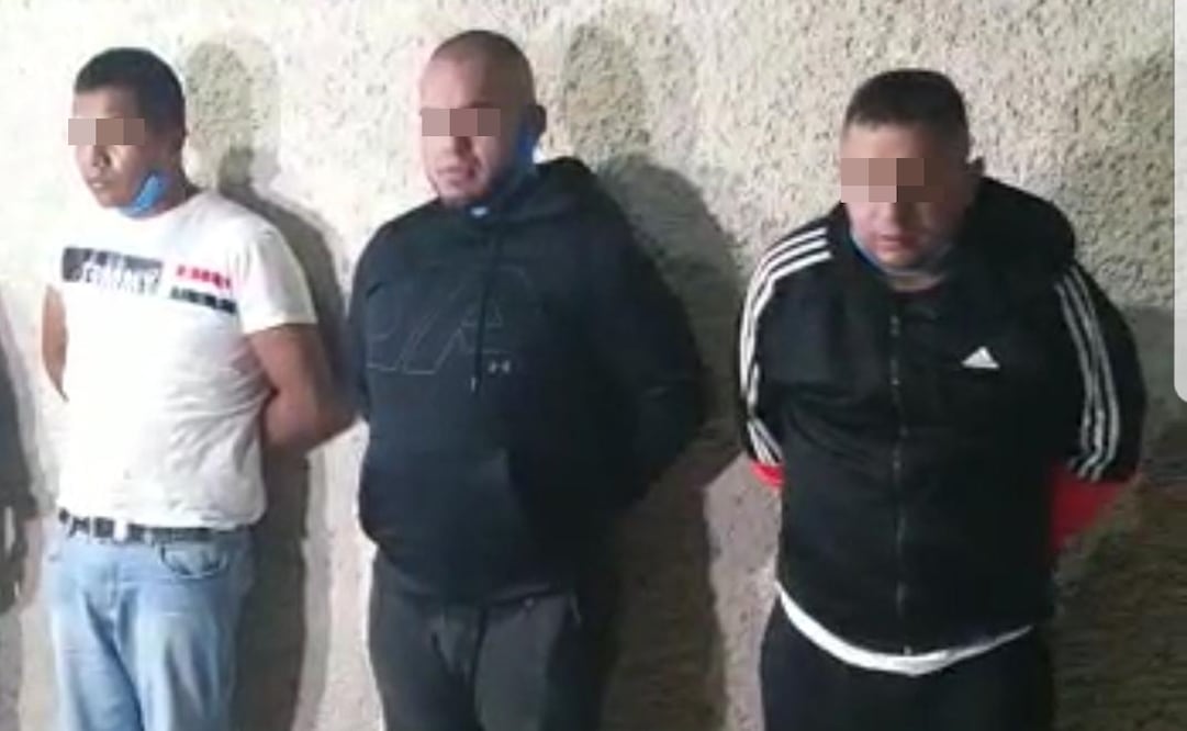 La detención se dio en las calles Perlillar y calle 8, colonia Ampliación Progreso Nacional, en Gustavo A. Madero. Foto: Especial 