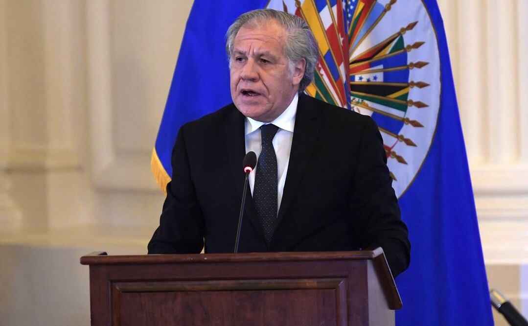 Luis Almagro, secretario general de la Organización de Estados Americanos. Foto: EFE