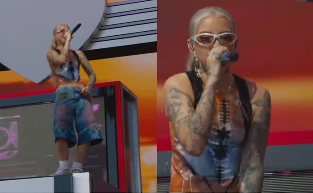 Young Miko en Coachella. Captura.