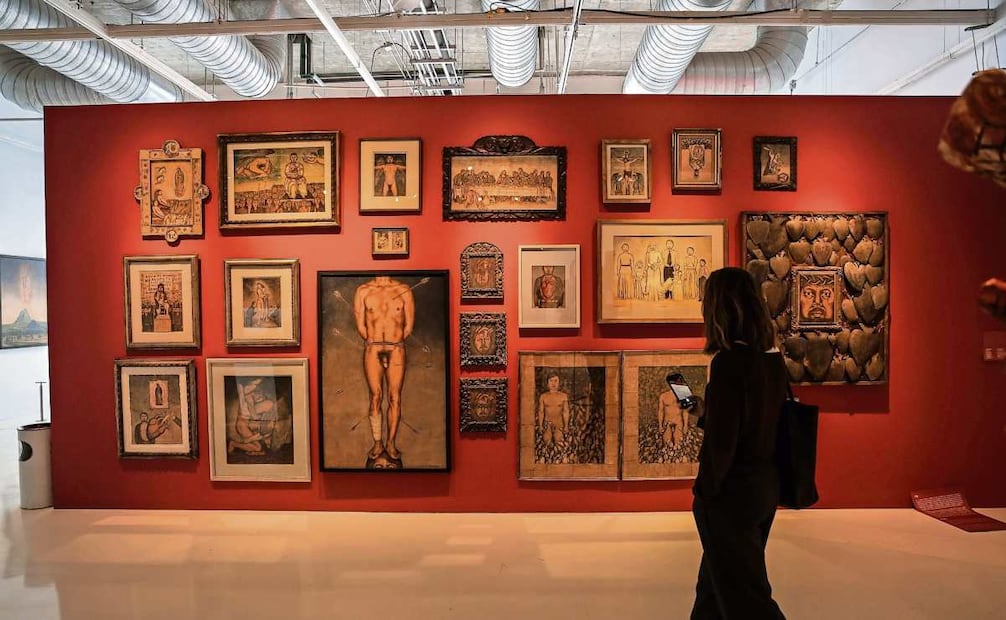 El límpido espejo de mis ojos es una retrospectiva sobre Nahum B. Zenil, en el Museo Universitario del Chopo, con más de 130 obras. Foto: Gabriel Pano / EL UNIVERSAL