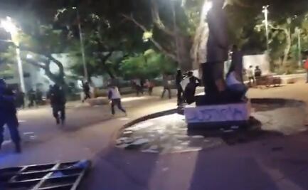 ONU Mujeres condena represión a protesta feminista en Cancún