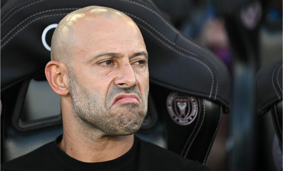 Javier Mascherano durante un partido al frente del Inter Miami. FOTO: AFP