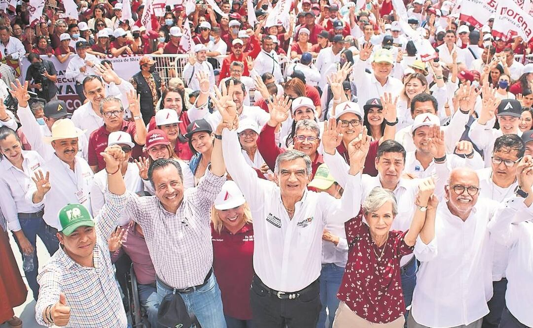 Américo Villarreal aseguró que todo está a su favor para ganar. Foto: Especial