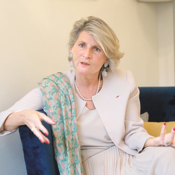 En la foto: Chiara Corazza, Directora general del Foro de Mujeres para la Economía y la Sociedad. VALENTE ROSAS. EL UNIVERSAL