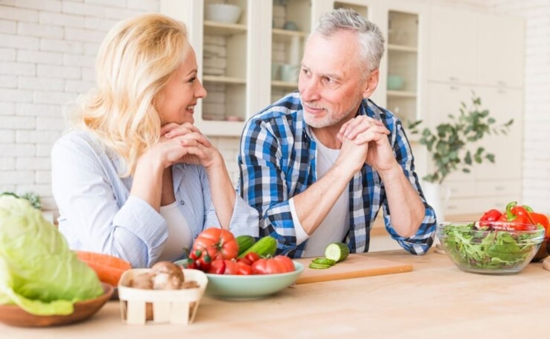 Alimentación y vejez. Fuente: Freepik