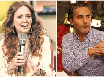 Andrea Legarreta y Raúl Araiza se pelean en vivo