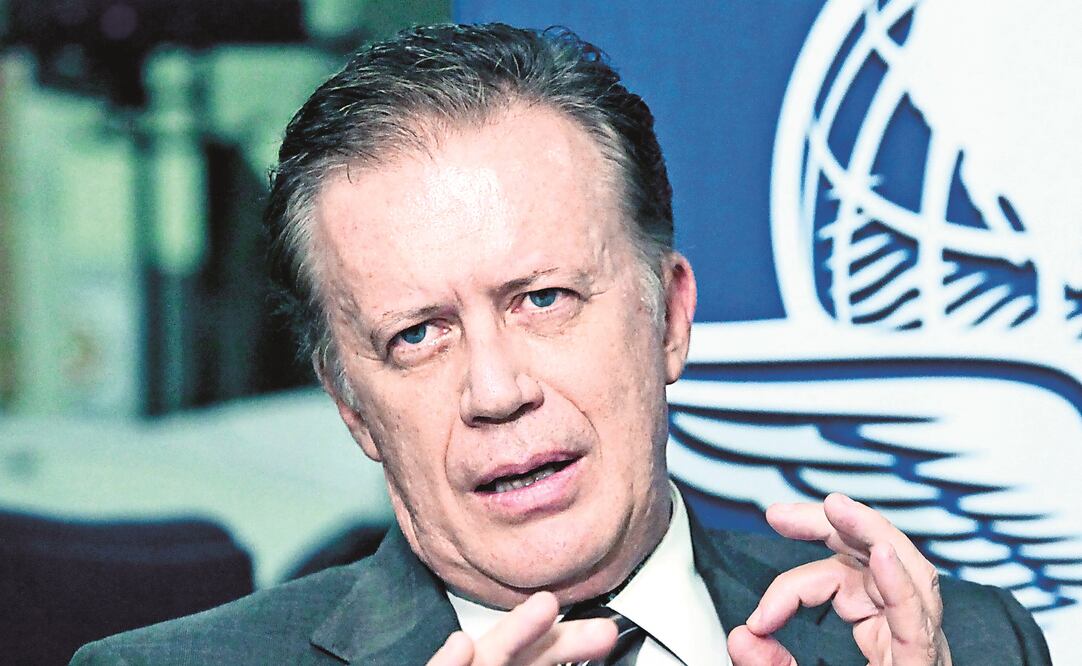 Ramón Aguirre, titular del Sistema de Aguas de la Ciudad de México. (ARCHIVO EL UNIVERSAL)