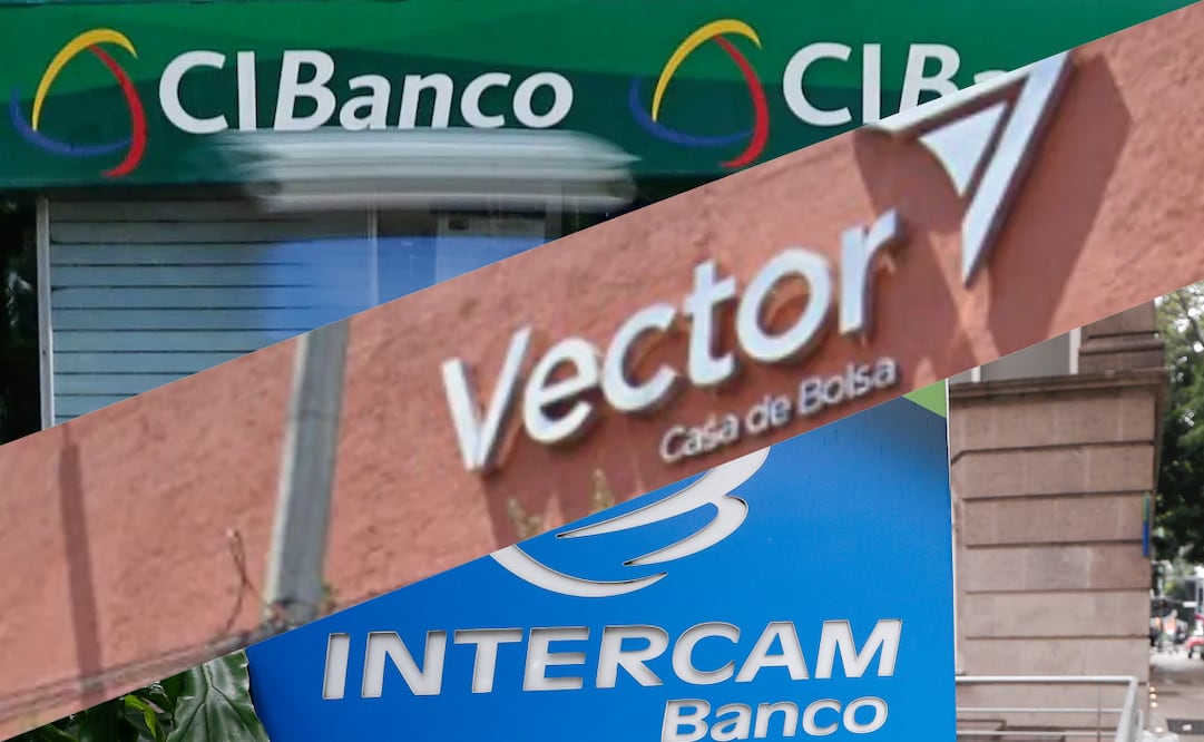 Vector, Intercam y CiBanco desaparecieron tras acusaciones de lavado de dinero. (31/12/25) Fotos: Archivo