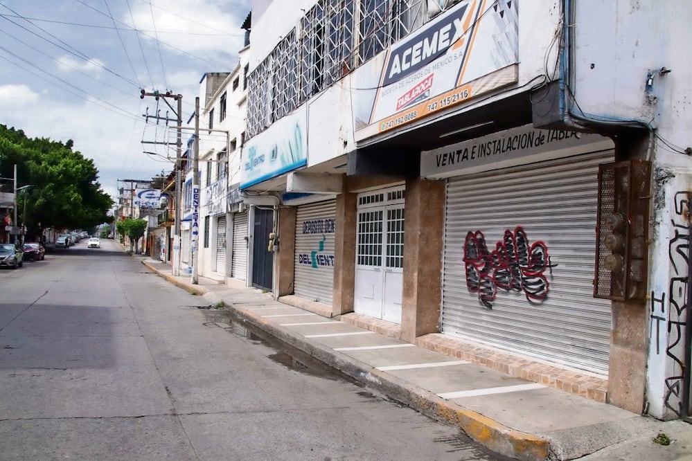 La violencia desató miedo y zozobra en la población, por lo que este domingo las calles de Chilpancingo estuvieron prácticamente vacías. Foto: Óscar Guerrero /EL UNIVERSAL
