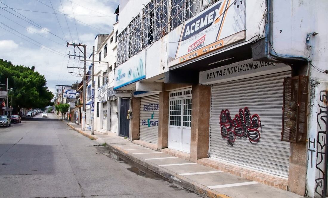 La violencia desató miedo y zozobra en la población, por lo que este domingo las calles de Chilpancingo estuvieron prácticamente vacías. Foto: Óscar Guerrero /EL UNIVERSAL