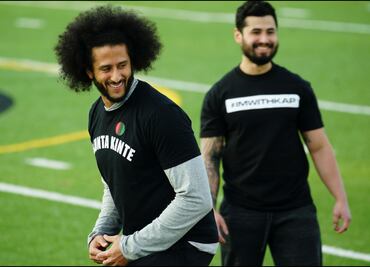 Colin Kaepernick renunció a realizar entrenamiento privado con equipos de la NFL