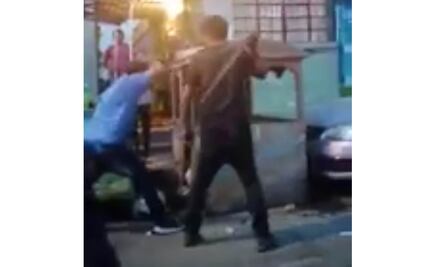 Videograban ataque a perro pitbull en Puebla