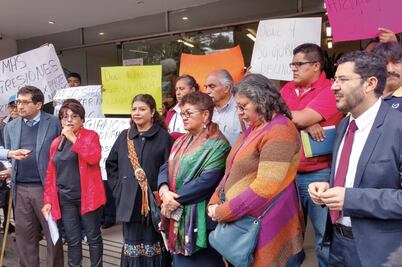 Denuncian a Dione de agredir a militantes de Morena