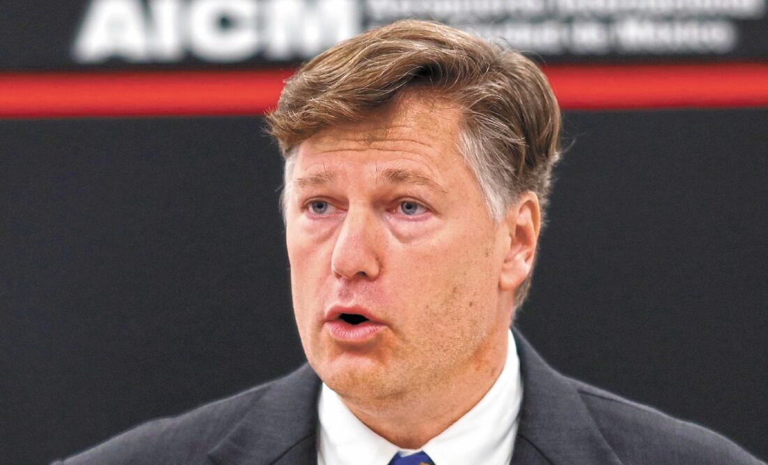 El embajador de Estados Unidos en México, Christopher Landau, llamó al diálogo a México y Canadá para cuidar la economía de la región. ARCHIVO EL UNIVERSAL