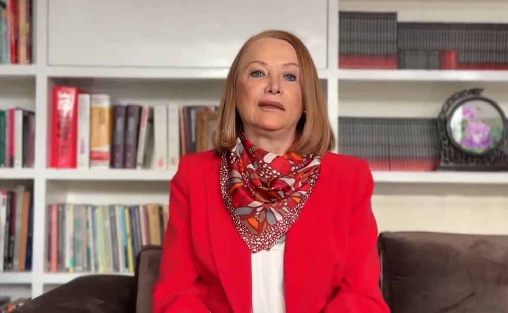 La presidenta de la Mesa Directiva del Senado, Laura Itzel Castillo. Foto: Captura de pantalla