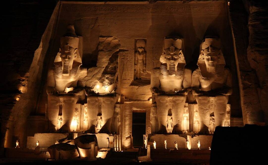 Podría revelar cómo era el corazón geográfico de esa civilización. En la imagen, los templos de Abu Simbel, a orillas del Río Nilo. FOTO: Archivo/EFE.