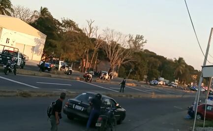 VIDEO: Enfrentamiento deja un policía muerto, un herido y tres detenidos en Medellín de Bravo, Veracruz