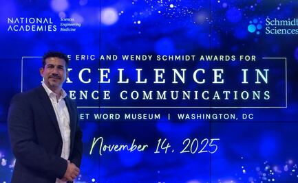 Academia de Ciencias de EU premia a Iván Carrillo, colaborador de EL UNIVERSAL; reconoce cobertura de medio ambiente