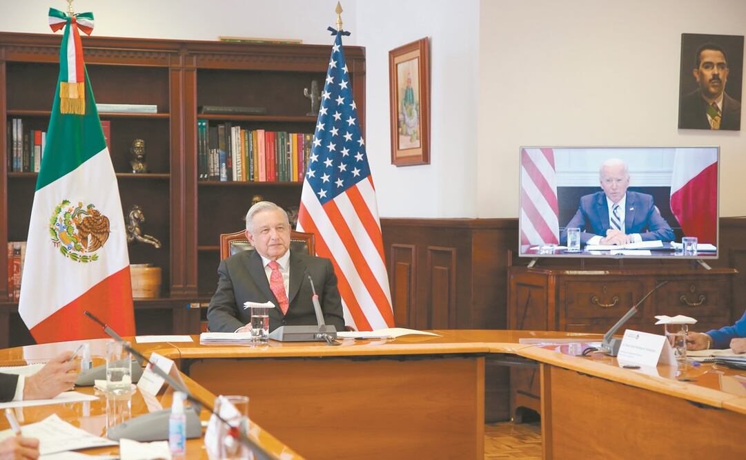 López Obrador y Biden hablarán por teléfono al mediodía. Foto: Archivo / Presidencia