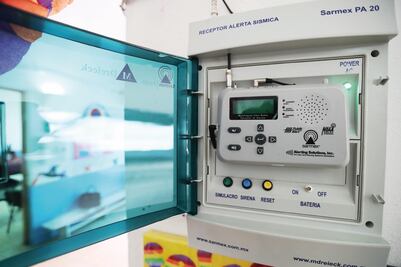 Cendi Parque Lira tiene 1 de 7 nuevas alarmas sísmicas de M. Hidalgo 