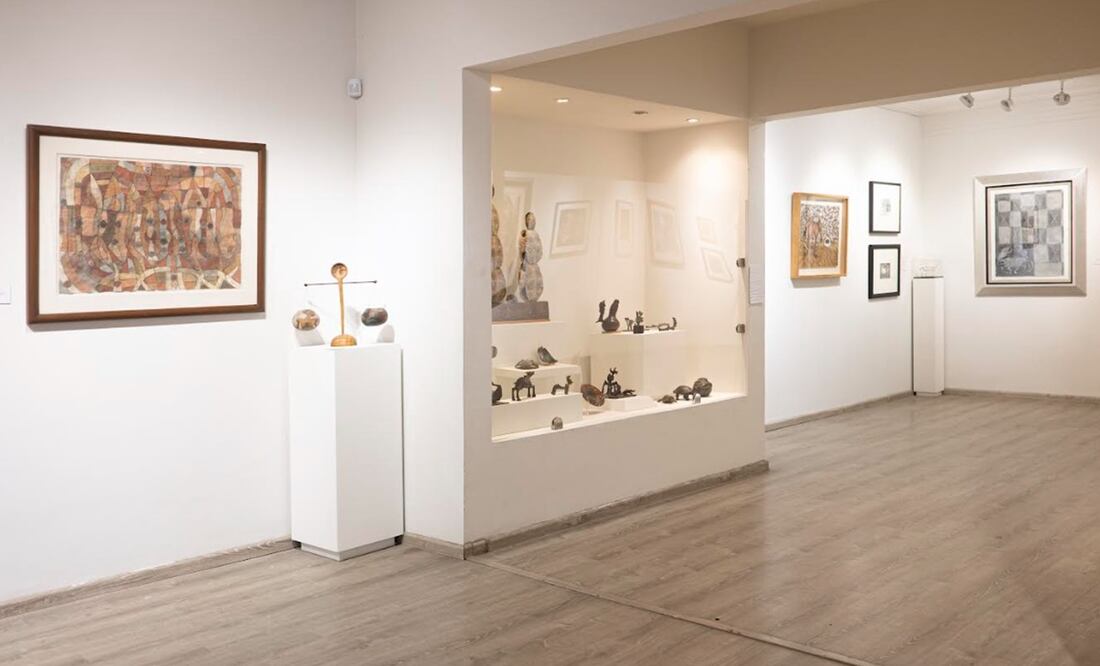 Aspectos de la exposición “Francisco Toledo. Fábulas, mitos y magia”. Fotos: Galería Pablo Goeber Fine Arts.