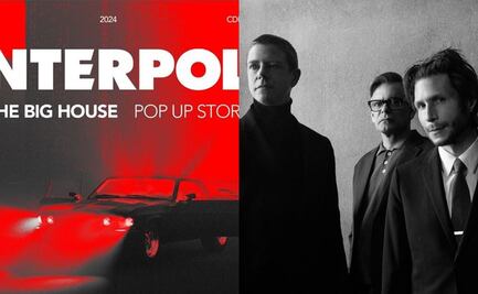 Interpol anuncia Pop-up store previo a concierto en Zócalo CDMX: ¿cuándo y dónde será?