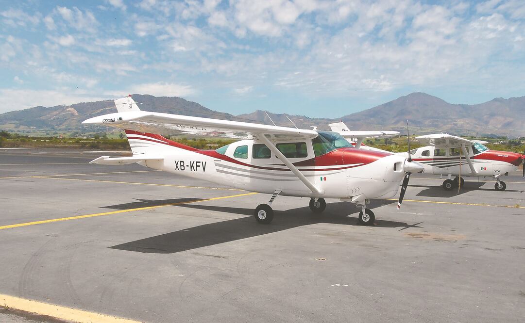 Las aeronaves son parte de las propiedades que la PGR ha decomisado a cárteles, mismas que después son puestas a subasta (ESPECIAL)