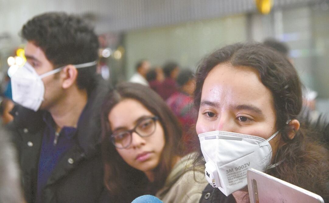 The French government agreed to help evacuate 10 Mexican citizens from the Chinese city - Photo: Huego García/EL UNIVERSAL