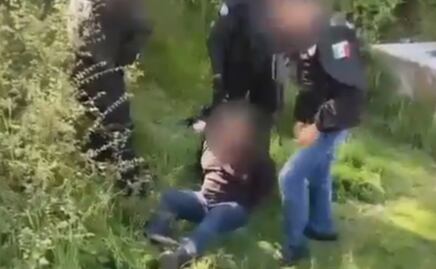 Lesionado y esposado: Difunden video del hallazgo del comandante secuestrado por La Familia Michoacana     
