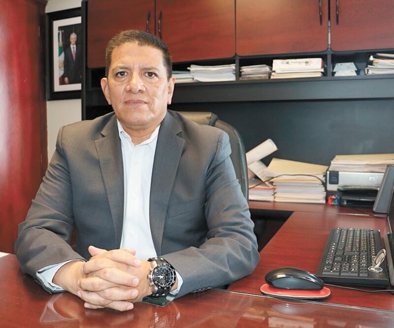 Precaución. Víctor Durán, subdirector de Epidemiología mexiquense, llamó a no “cantar victoria” o podría ocurrir un rebrote. XIMENA GARCÍA. EL UNIVERSAL