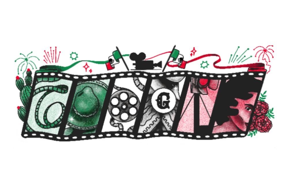 Google se pone patrio con este doodle. Foto: Cortesía Google