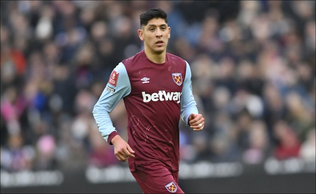 Edson Álvarez todavía no puede alienar con West Ham por una lesión en la pantorrilla / FOTO: @WestHamEspanol