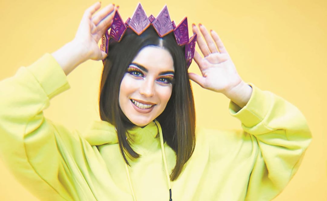 La cantante promociona su tema “Vete con ellas”, bajo la producción de Kalimba. Foto: CORTESÍA