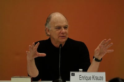 Presenta Krauze su versión definitiva de "Biografía del Poder"