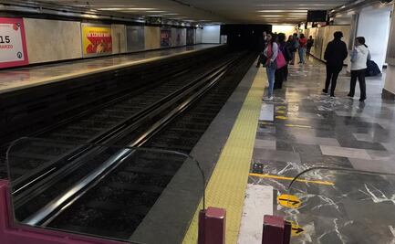 Metro registra disminución de 40% de usuarios en paro del 9 de marzo