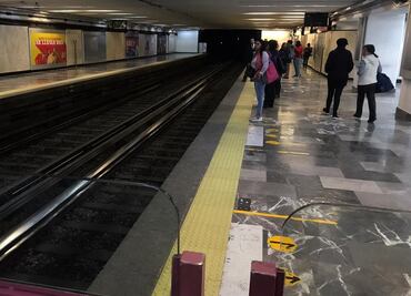 Metro registra disminución de 40% de usuarios en paro del 9 de marzo