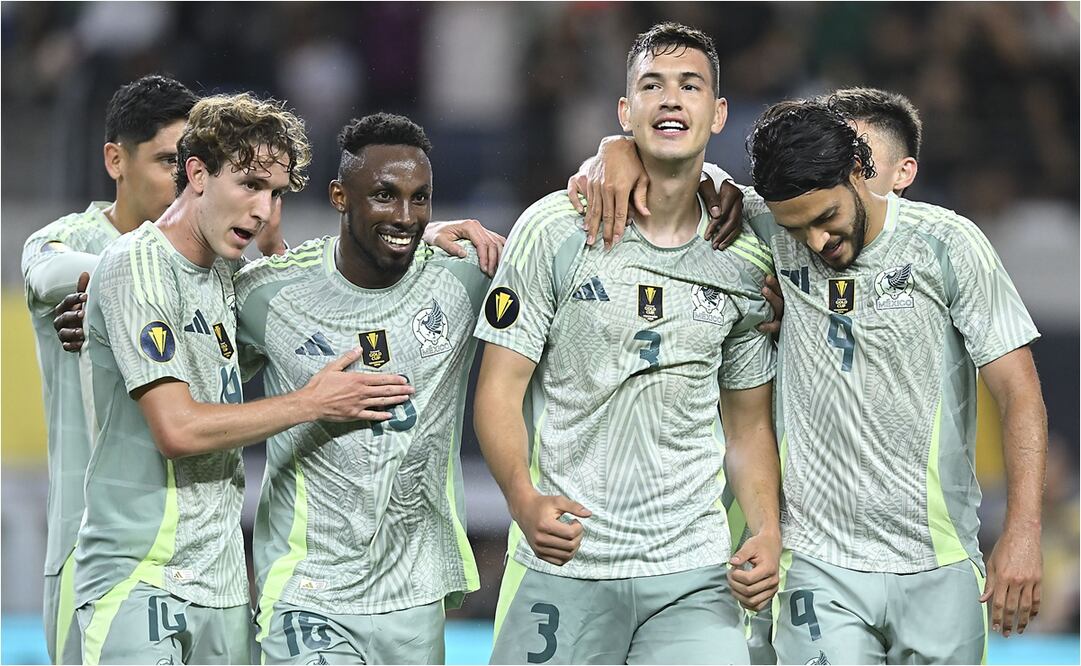 César Montes (#3) suma tres goles en esta Copa Oro. FOTO: IMAGO7