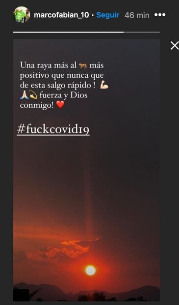 Marco Fabián anuncia que dio positivo a Covid-19