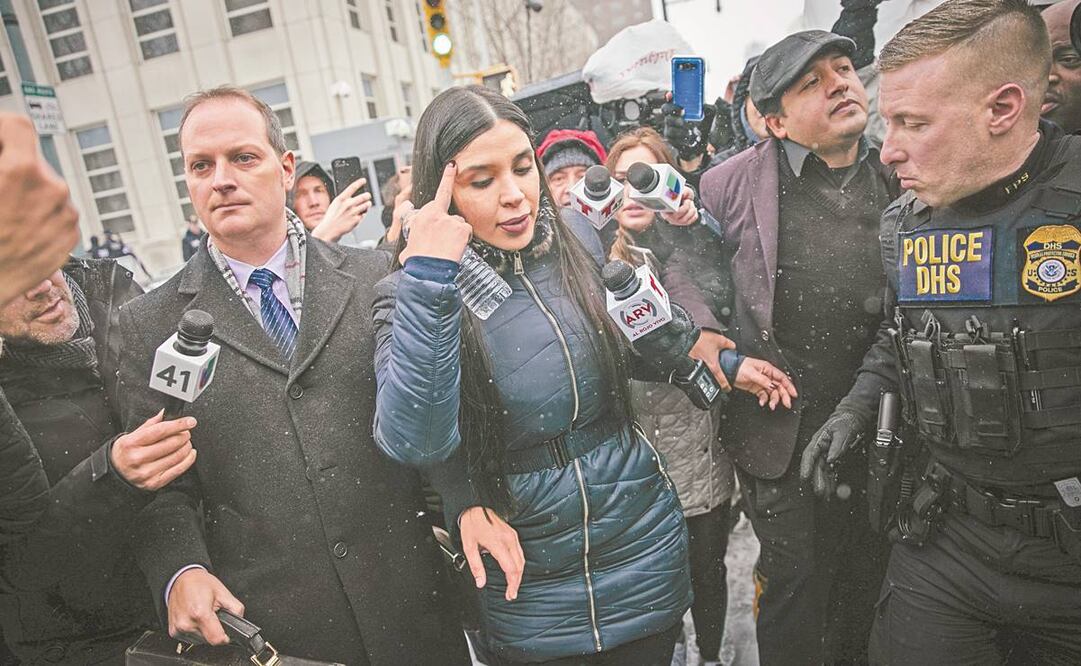 Emma Coronel Aispuro, esposa de Joaquín Guzmán Loera, tendrá hoy su primera audiencia con un juez federal. Foto: ARCHIVO EL UNIVERSAL