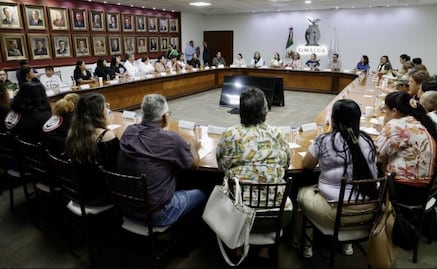 Gobernadora interina de Sinaloa se reúne con buscadoras de Sinaloa; acuerdan reforzar seguridad y avanzar en identificación humana