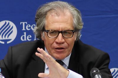 Luis Almagro proclama el "fin de la democracia" en Venezuela