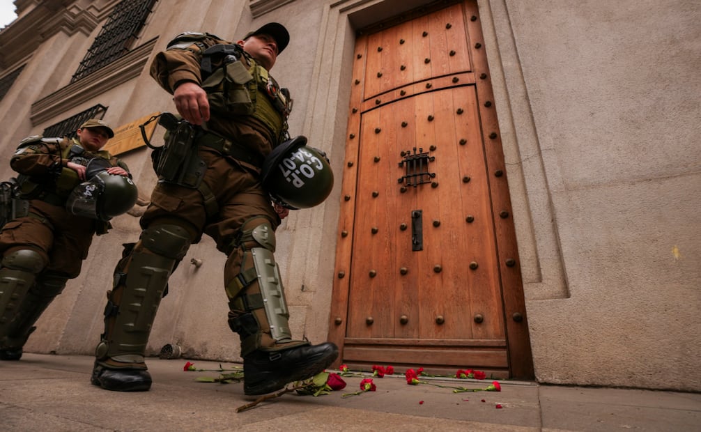 la Policía reportó incidentes en distintos puntos de la capital, particularmente Villa Francia. Foto:AP/Esteban Felix